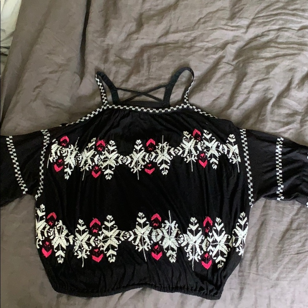 FREE PEOPLE boho top